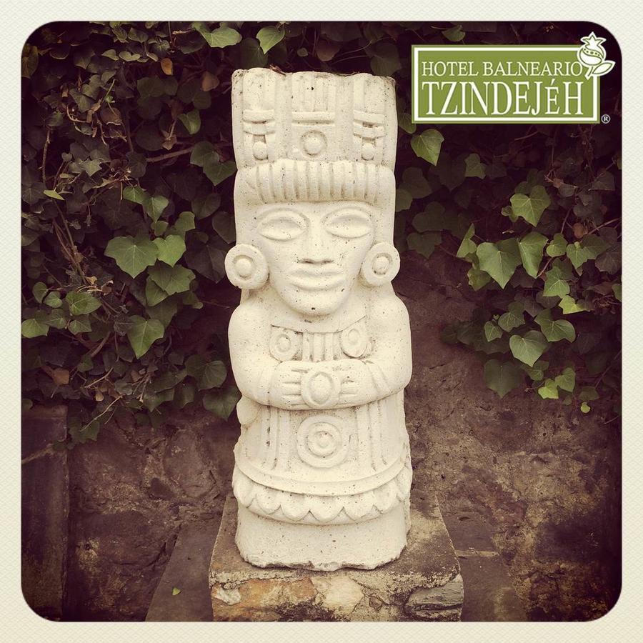 Hotel Balneario Tzindejeh Tasquillo エクステリア 写真